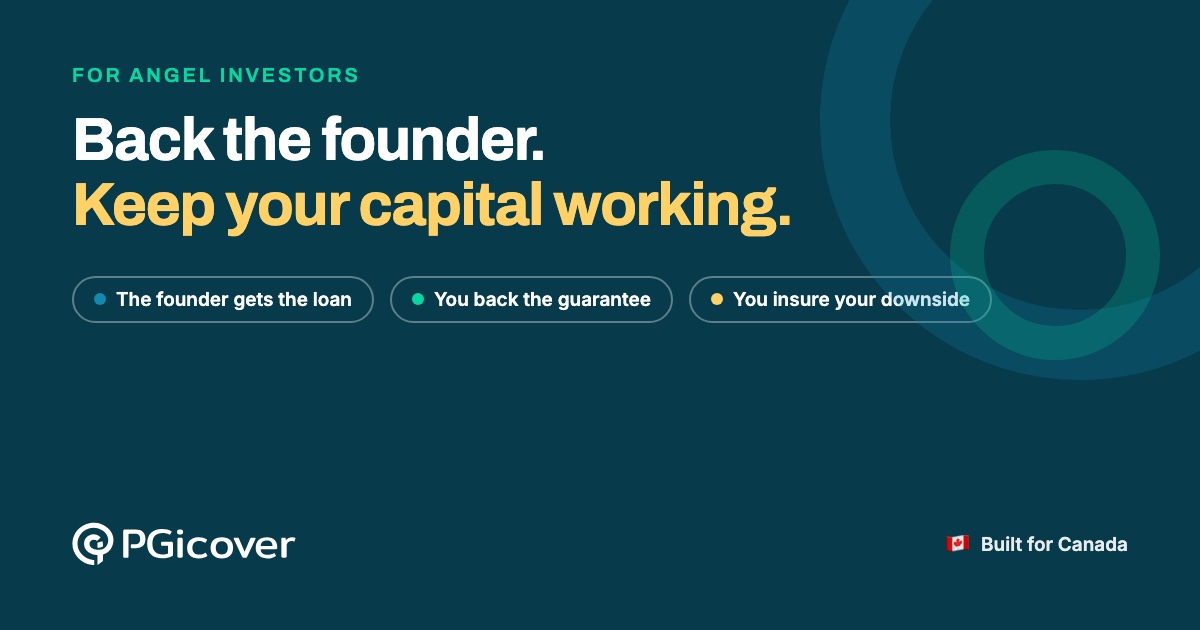 Back the founder and keep your capital working, a guide for angel investors from PGicover